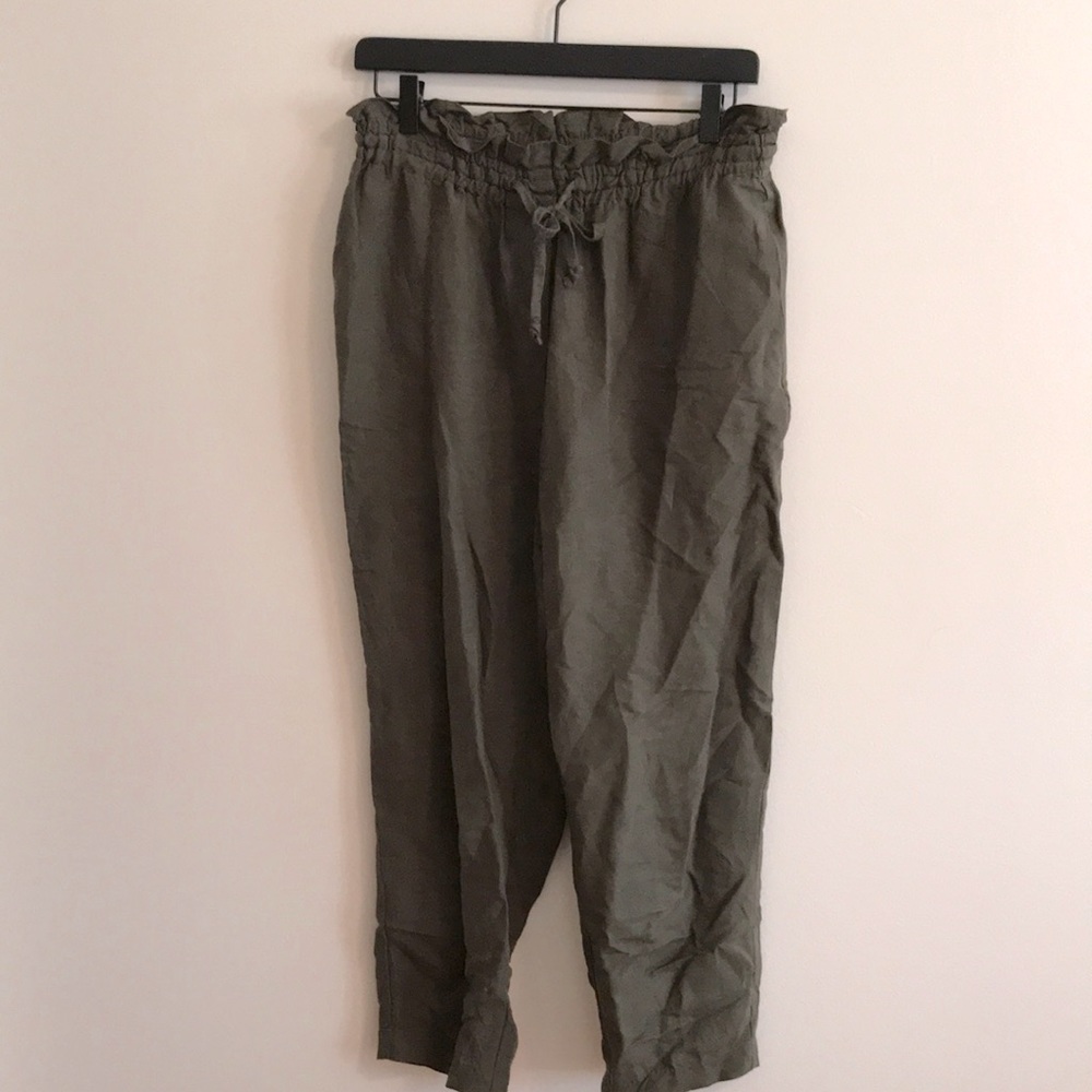 NWOT H&M Linen-Blend Pants